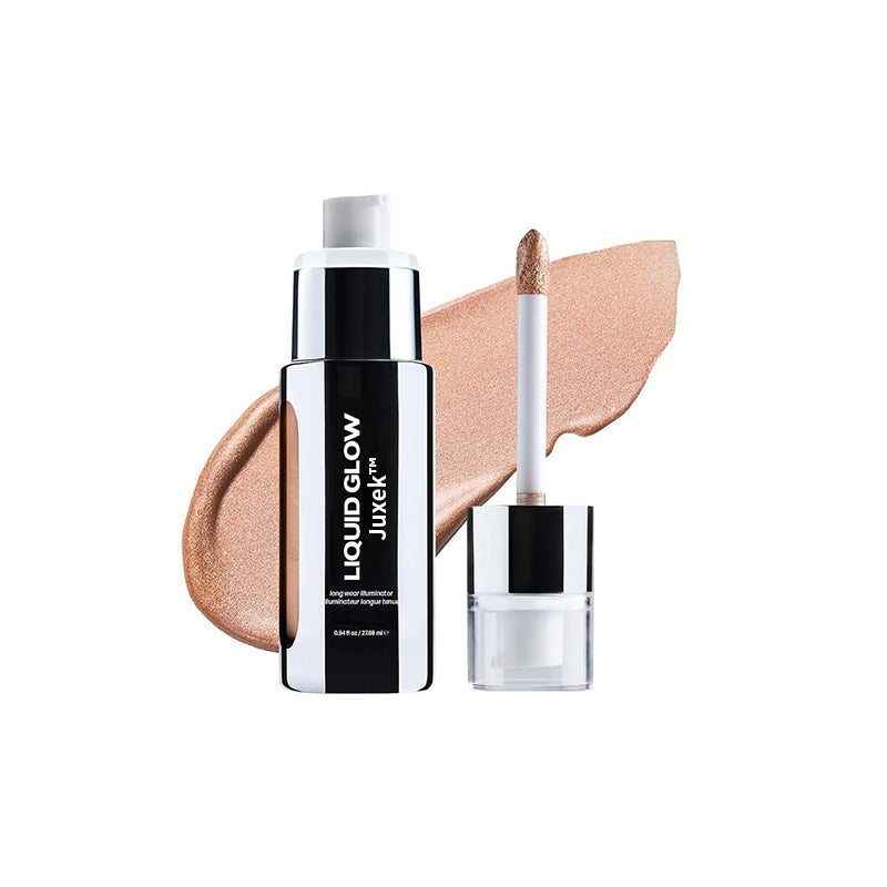 Juxek™ Liquid Glow, 3-in-1 Illuminator, Highlighter & Bronzer | Vegan & Cruelty-Free