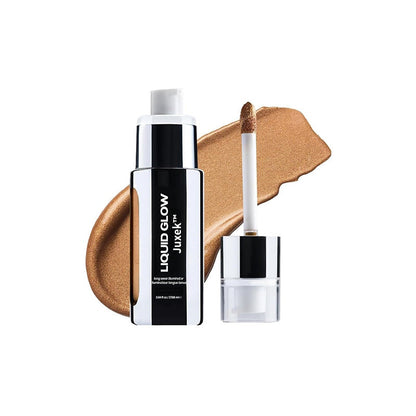Juxek™ Liquid Glow, 3-in-1 Illuminator, Highlighter & Bronzer | Vegan & Cruelty-Free