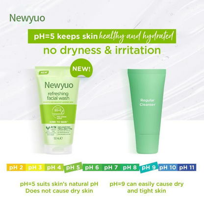 Enjoy a 50% discount today!🔥Newyuo™ Gentle Facial Cleanser