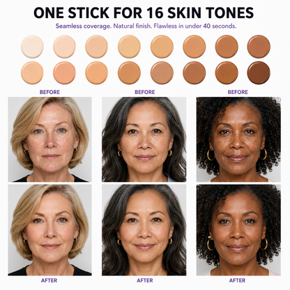 🔥Last Day 50% OFF🔥 Changing Foundation Stick – The stick that makes mature skin glow again