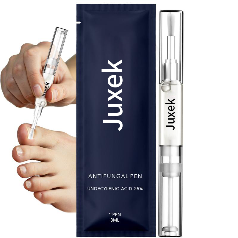 Juxek Toenail Fungus Pen - UNDECYLENIC ACID 25% - Daily Solution for Brittle & Thickened Nails