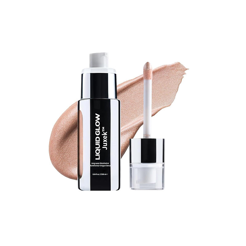 Juxek™ Liquid Glow, 3-in-1 Illuminator, Highlighter & Bronzer | Vegan & Cruelty-Free