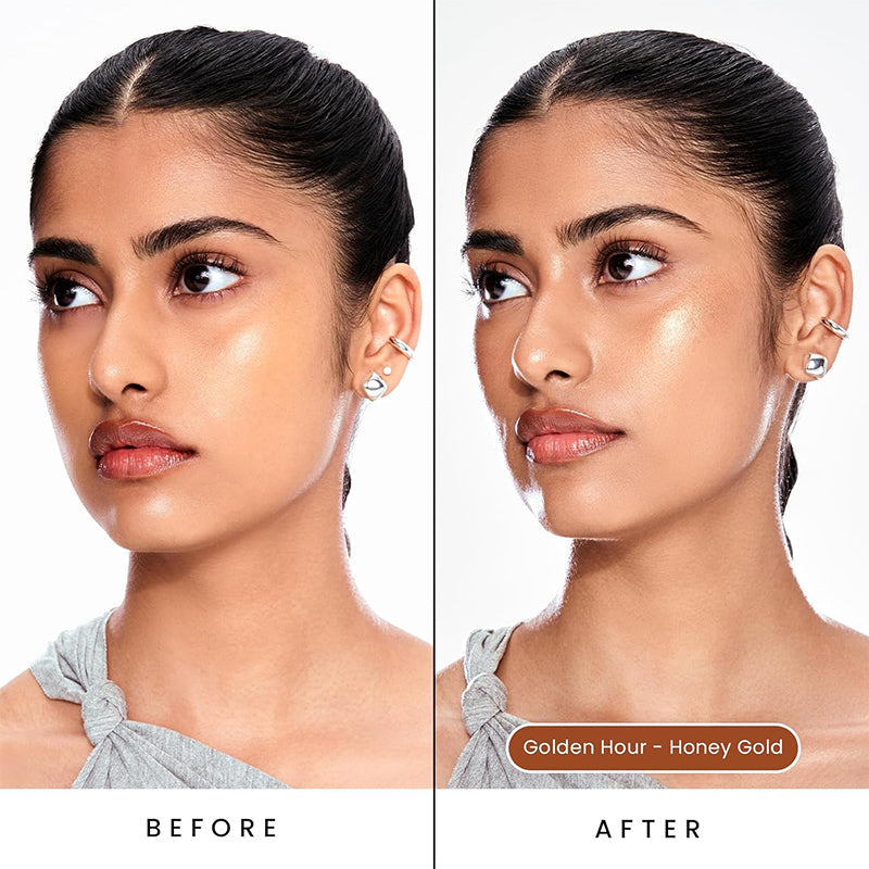 Juxek™ Liquid Glow, 3-in-1 Illuminator, Highlighter & Bronzer | Vegan & Cruelty-Free