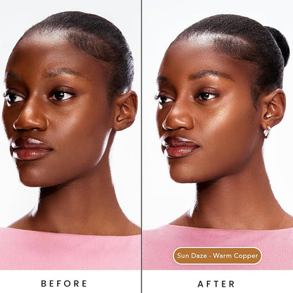 Juxek™ Liquid Glow, 3-in-1 Illuminator, Highlighter & Bronzer | Vegan & Cruelty-Free