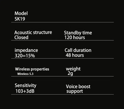 Ultra-Discrete Sleep Earbuds with All-Day Comfort & Smart Touch