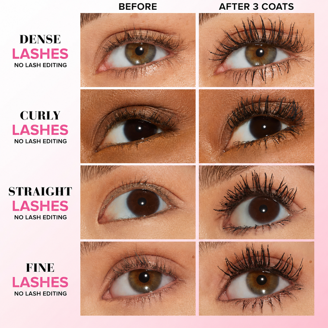 Buy 1 Get 1 Free ✨ Eyelash Growth Serum (Large Size) — Achieve fuller, thicker lashes in just 2 weeks.