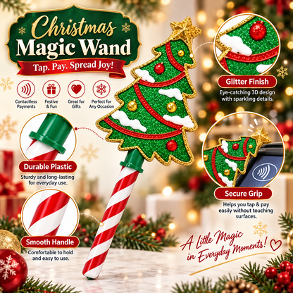 🎄✨ Make Every Payment Magical! Christmas Payment Wand 💳