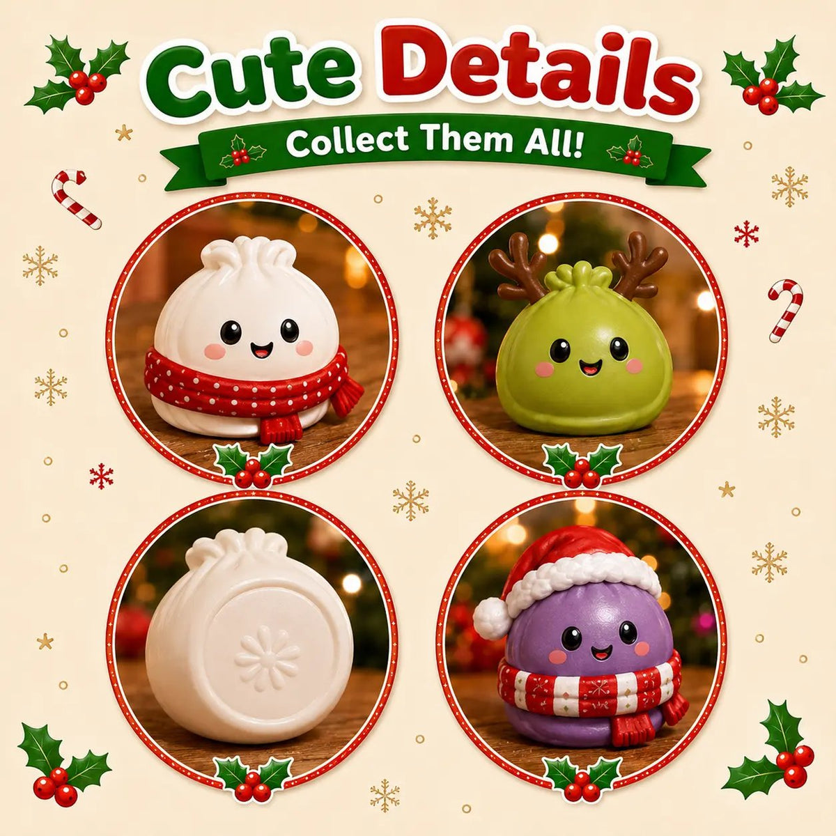 🎄Christmas Mini Squishies Advent Calendar 2026, 24-Day Holiday Countdown Fidget Stress Relief Set✨
