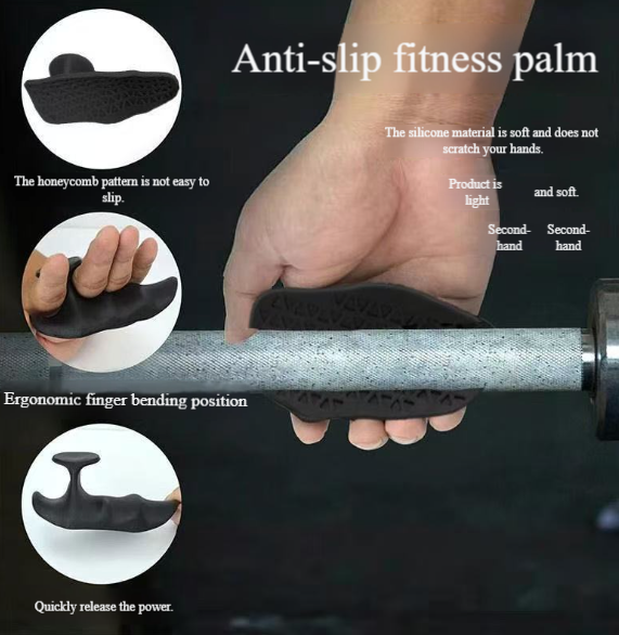 Anti-Slip Fitness Palm -Grip strengthener