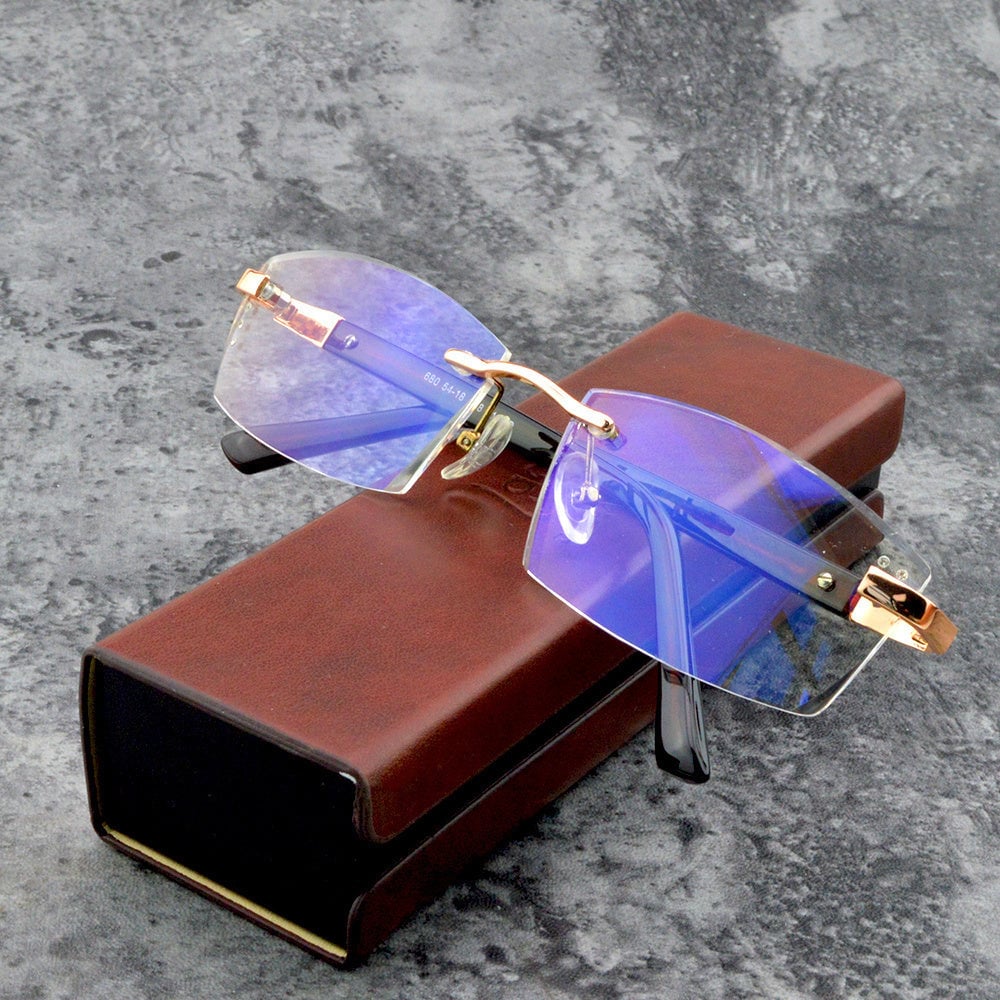 Juxek high hardness✨Anti blue progressive Far And Near Dual-Use Reading Glasses