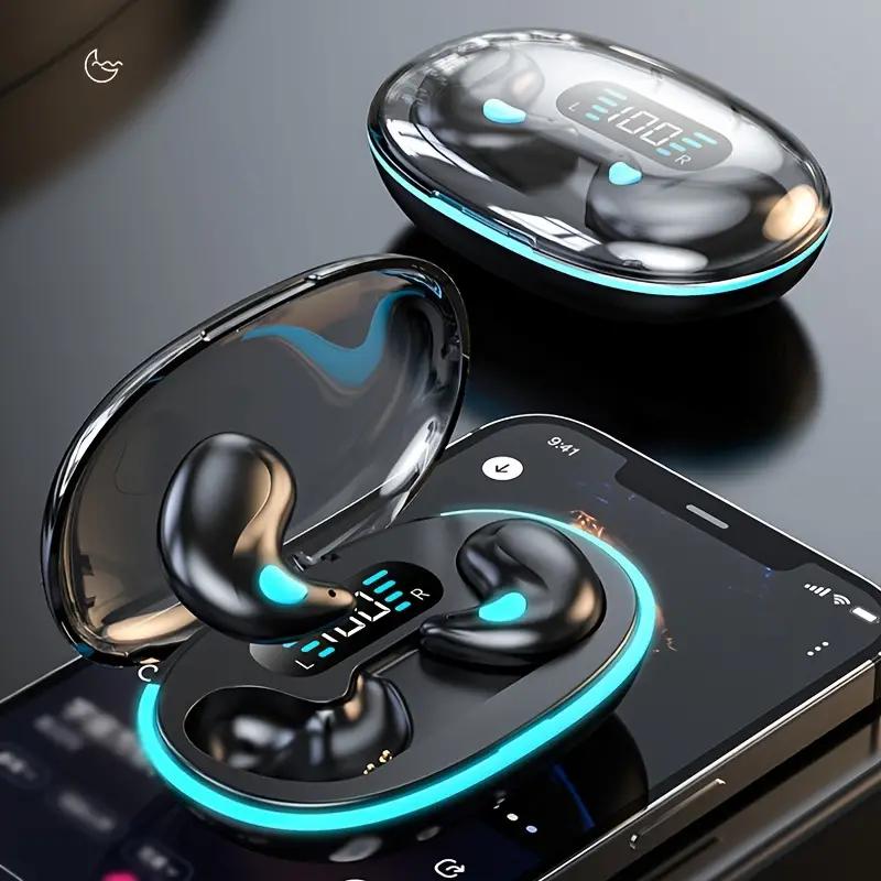 🔥Hot Sale 60% OFF🔥Thin Waterproof Earbuds for Small Ears: Comfortable for Sleep, Exercise - No Pressure, Low Delay, Long Life